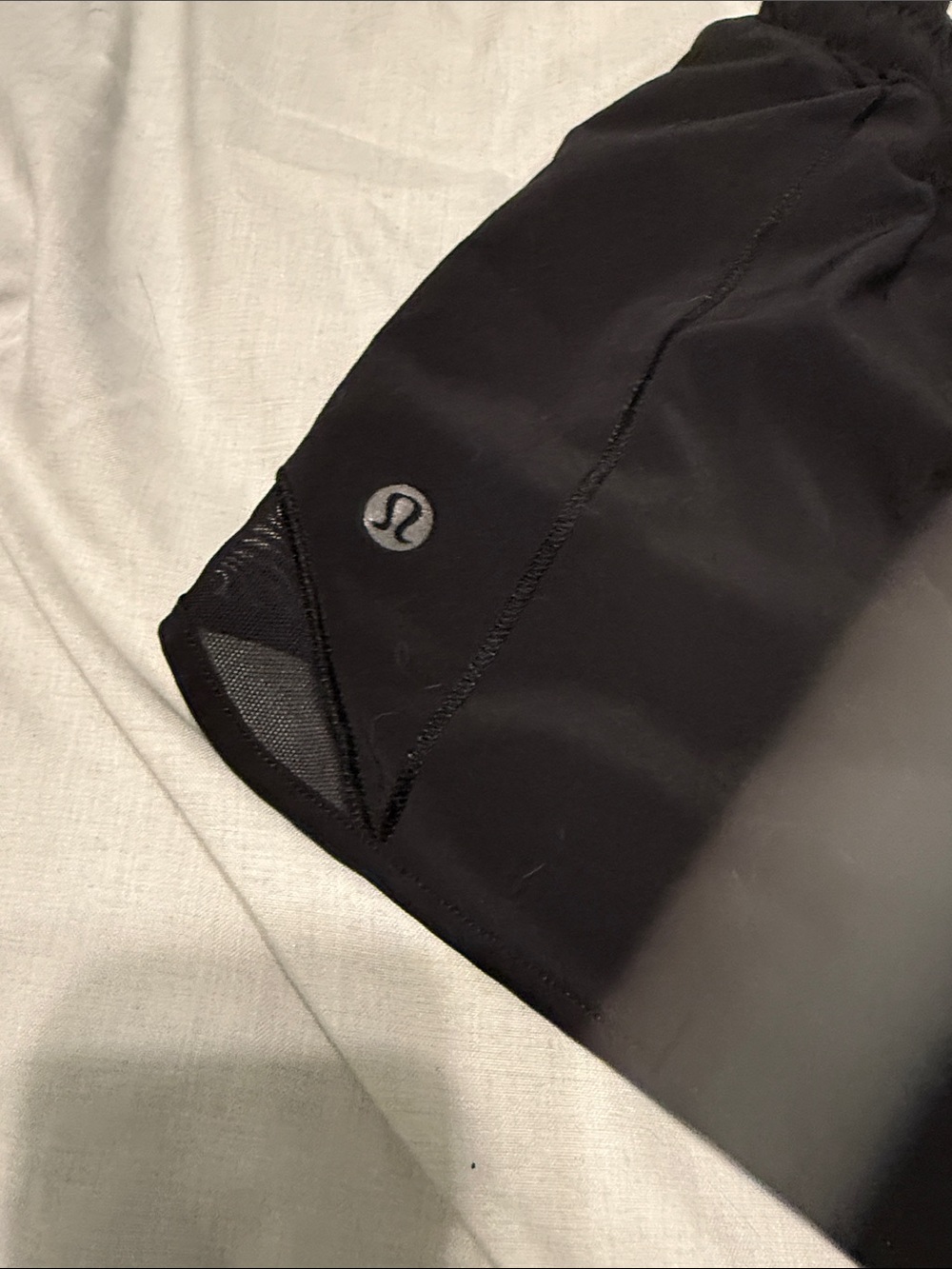 lululemon athletica Black Women's Running Shorts - Picture 3 of 4